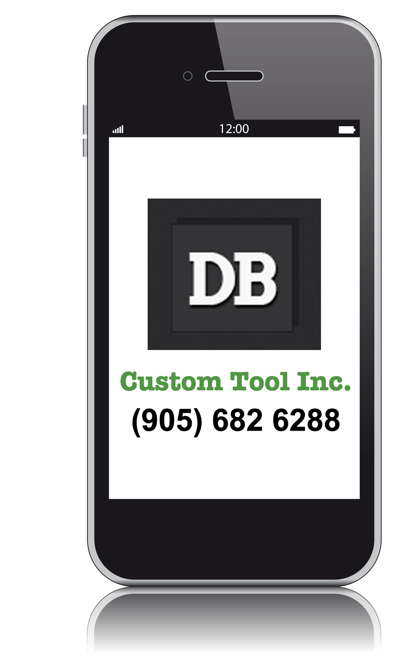 Contact DB Custom Tool for your precision tooling projects in Niagara, Ontario and the US